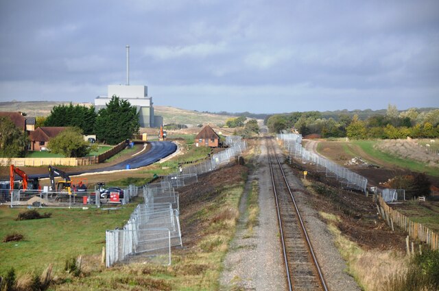 HS2 works near Greatmoor © Bob Walters cc-by-sa/2.0 :: Geograph Britain ...