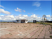 SD4264 : Derelict funfair on Morecambe seafront by habiloid