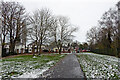 Path in Wingfoot Park near Oxley, Wolverhampton