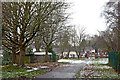 Path in Wingfoot Park near Oxley, Wolverhampton