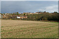 Harvested field in the Erewash valley