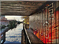 Under the St Margarets Way bridge