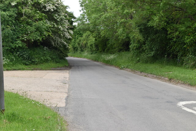Rural Hertfordshire lane