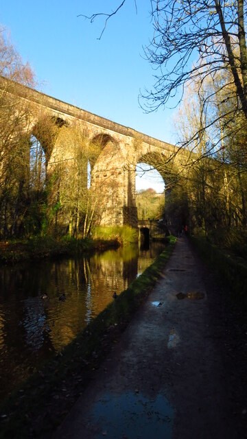Uppermill - Huddersfield Narrow Canal & Uppermill Viaduct