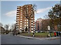 Flats on the corner of Donnington Road, Willesden