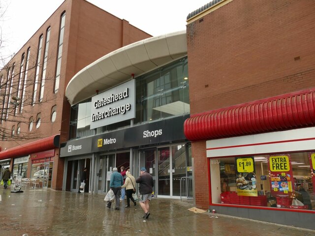 Exterior of Gateshead metro station © Stephen Craven :: Geograph ...