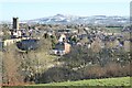 View over the Teme valley to Ludlow