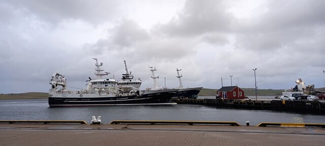 Irish fishing vessels, Victoria Pier, Lerwick