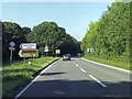 The A40 heading west near Northleach