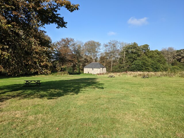 The picnic lawn and the Cider House