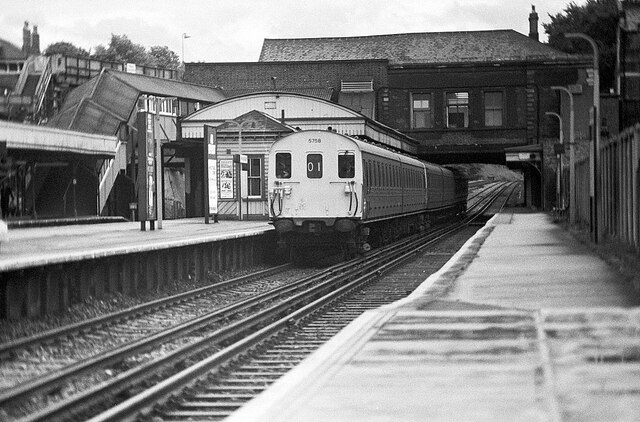 New Cross Gate Station – 1970 © Alan Murray-Rust cc-by-sa/2.0 ...