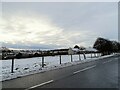 Pont House Farm in the snow