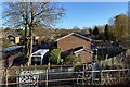 Gable end, Penrith Close, Beverley Hills estate, Royal Leamington Spa