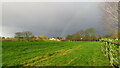 Approaching shower - Midway House Farm, Congleton