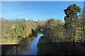 SP3065 : River Leam, Milverton, Royal Leamington Spa by Robin Stott