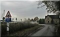 Railway crossing at Thorpe Gates