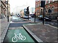 Wellington Street cycle lane finally open