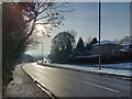 SE1419 : Icy path alongside Bradford Road by yorkshirelad