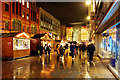 SJ8498 : 2021 Christmas Market, Market Street by David Dixon