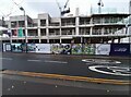 Flats under construction on Oliver Road, Leyton