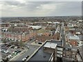 View from the 12th floor of the K2 building looking north