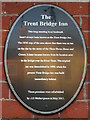 Plaque on Trent Bridge Inn