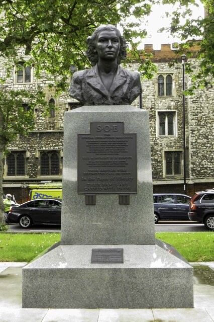 The Special Operations Executive Memorial by Lambeth Palace