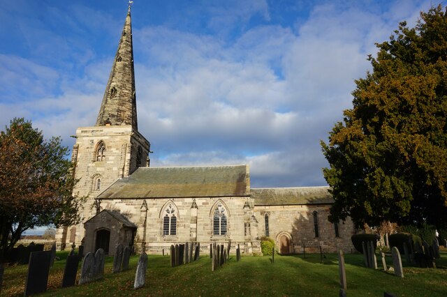 Marston on Dove, South Derbyshire - area information, map, walks and more