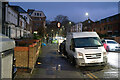 View along Mayes Road towards Wood Green Common