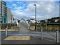 Footbridge across River Don