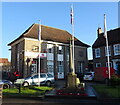 War Memorial and Post Office, Pocklington