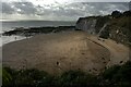 View from Cliff Top Path to Dumpton Bay beach