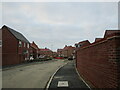 New housing development, Heron Crescent, Melton Mowbray