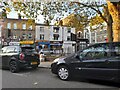 Columbia Road at the junction of Hackney Road