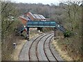 Footbridge over the railway