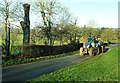 Farm traffic near Langwathby