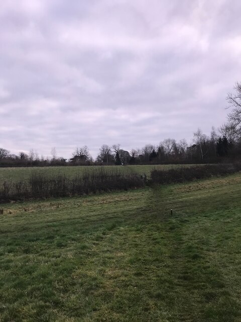 On the Nene Valley Way © Dave Thompson :: Geograph Britain and Ireland