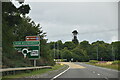 A9, approaching Nigg Roundabout