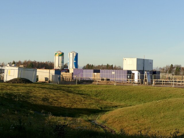 Building site, Macmerry © Richard Webb cc-by-sa/2.0 :: Geograph Britain ...