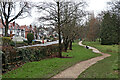 SO8997 : Footpath in Bantock Park, Wolverhampton by Roger  Kidd