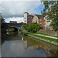 New apartments by Wash Lane Bridge in Nuneaton, Warwickshire