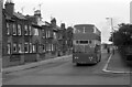 A.A. Motor Services bus on Dundonald Road, Troon ? 1970