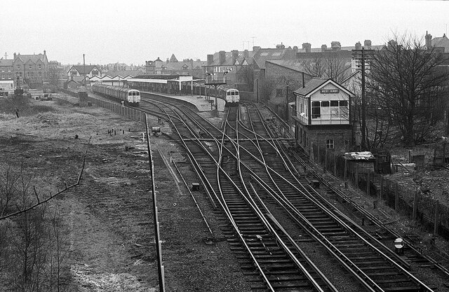 West Kirby Station – 1971 © Alan Murray-Rust :: Geograph Britain and ...