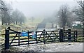 The run-off from Broomhead Reservoir