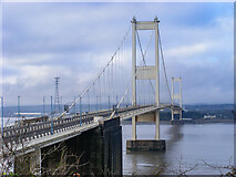 ST5689 : Severn Bridge by Oliver Mills