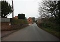 Seisdon Road towards Seisdon