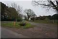 Entrance to The Old Farm on Country Lane, Kingswood