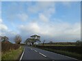 SJ5553 : A49 north of Croxton Green by David Smith