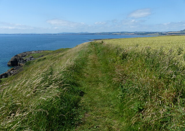 Fife Coastal Path at Kincraig Point
