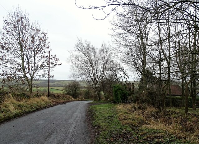 Looking down Knitsley Lane © Robert Graham :: Geograph Britain and Ireland